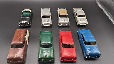 Lot Of 8 Vintage F&F Mold & Die Works Dayton Ohio Cereal Box Toy Cars 1950s • $26.99