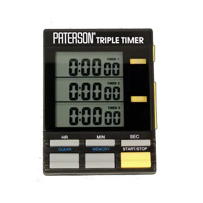 Paterson PTP800 - Photographic - Darkroom - Triple Timer • £22.95