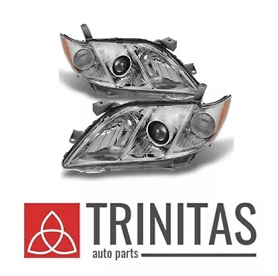 $94.49 • Buy For 2007 2008 2009 Camry SET Headlights HeadLamps  07 08 09 Head Lights Lamps