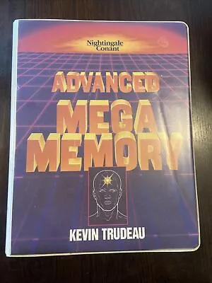 Kevin Trudeau's Advanced Mega Memory Audio Book On Cassette With Workbook VHS • $11.07