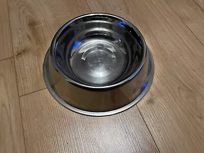 COCKER SPANIEL DOG BOWL  Stainless Steel Spaniel Bowl • £4