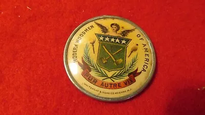 Antique Modern Woodmen Of The World Button • $9.99