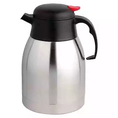 1.5l Stainless Steel Tea Pot Insulated Vacuum Jug Flask Coffee Travel Camping • £14.99