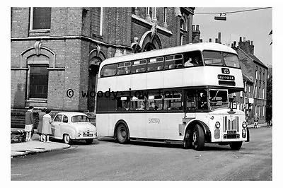 £2.20 • Buy Pt9109 - Sheffield Bus - 6162 WJ In 1961 - Print