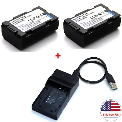 Battery / Charger For Panasonic NV-MX3 NV-MX5 NV-MX7 NV-MX8 NV-MX300 NV-MX340 • $19.99