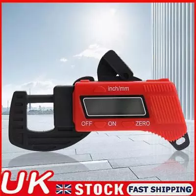 Digital Electronic Micrometer Thickness Caliper Large LCD Display Measure Tool • £7.59