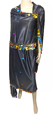 Egyptian BellyDance Melaya Laff Leff Baladi Iskandarani Veil US Express Shipping • $39.50