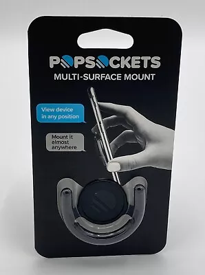 PopSockets Multi Surface Mount Black Cell Phone Holder 201000 New Sealed Package • $9.99