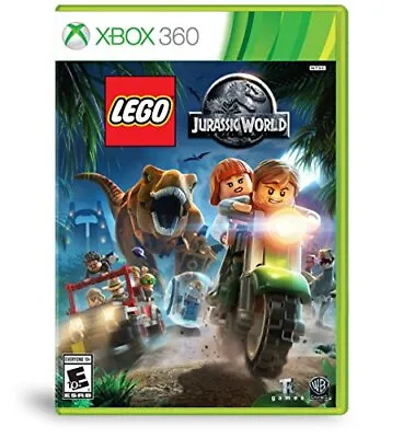 LEGO Jurassic World - 2015 - (E10+) - Microsoft Xbox 360 • $10.64