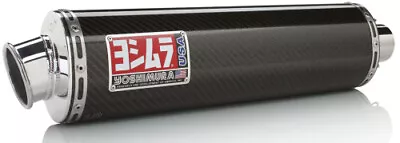 Yoshimura RS-3 Street Dual Slip-On Exhaust SS-CF-AL For Suzuki Hayabusa 08-17 • $1394.90