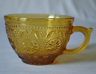$5 • Buy Brockway American Concord Amber Tea Cup 