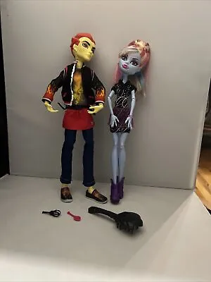 Monster High - Classroom ‘Home Ick’ Dolls - Heath Burns And Abbey Bominable • $35