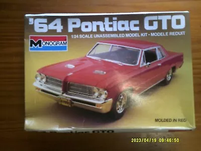 Monogram 1964 Pontiac GTO 1/24 • $13.50