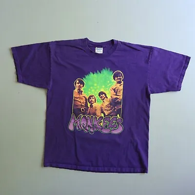 Vintage 1998 THE MONKEES Band T-Shirt XL 90s • $59