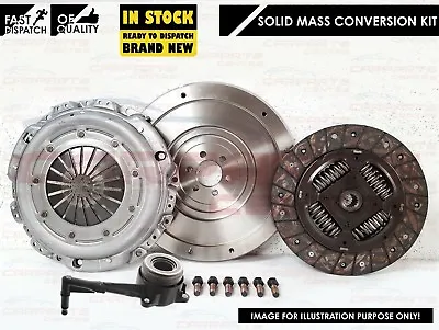 For Vw Transporter T5 1.9 Axb Axc Brr Brs Solid Flywheel Clutch Conversion Kit • $298.35
