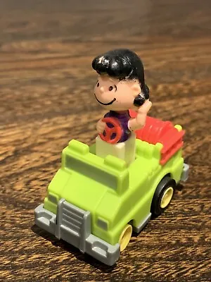 Vintage Peanuts Lucy In Green Truck Marked UFS 1952 1966 • $12.60