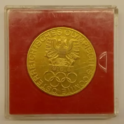 Orig. Participant Medal  75. IOC Session WIEN / Austria 1974 - In Box ! RARITY • $129.99