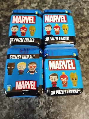 Marvel 3d Puzzle Erasers - Series 2 - Brand New X6 • £15