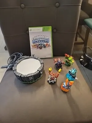 Xbox 360 Skylanders Giants Bundle With 5 Figures Wired Portal Of Power For Xbox  • $34.99