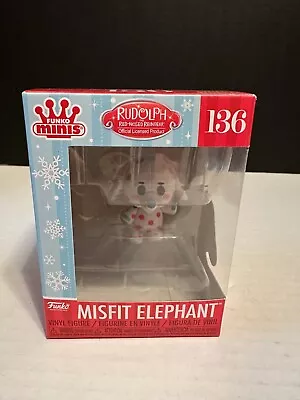 Rudolph The Red-Nosed Reindeer #136 Funko Mini Misfit Elephant New • $19.99