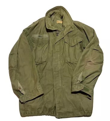 Vintage 1960s M-65 1st Pattern Field Jacket Sz Small Regular • $200