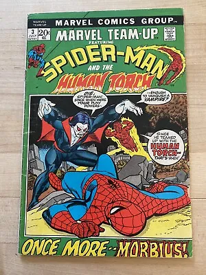 Marvel Team-up #3 - 3rd Appearance Of Morbius! Marvel Comics Spider-man! • $40