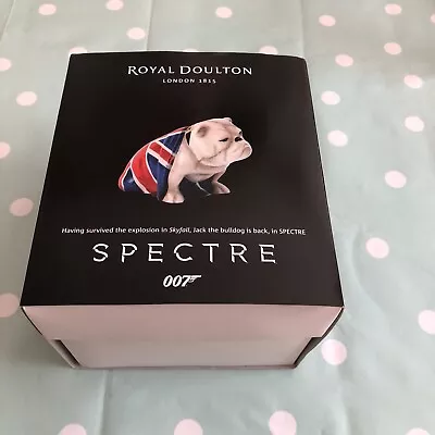 Royal Doulton Brand New Jack The Bulldog 007 SPECTRE James Bond (Discontinued) • £187