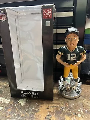 Aaron Rodgers Super Bowl XLV 45 Green Bay Packers MVP Ring Base Bobblehead • $100