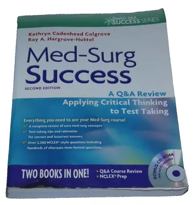 Med-Surg Success: A Q&A Review - Applying Critical Thinking To Test Taking • $25