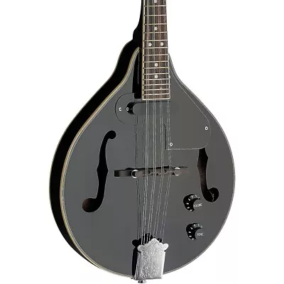 Stagg Acoustic-Electric Bluegrass Mandolin With Nato Top Gloss Black • $189.99