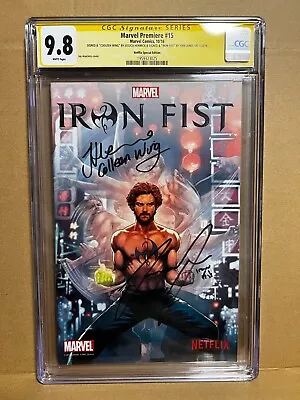 Marvel Premiere 15 CGC 9.8 Iron Fist Anacleto Netflix Variant Marvel Comics • $600