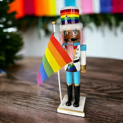 Wondershop Target Gay Pride Wooden Nutcracker 2021 - 14” • $30.99