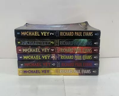 Michael Vey Books 2-7 Paperback Series Set By Richard Paul Evans - Lot Of 6 • $36.50