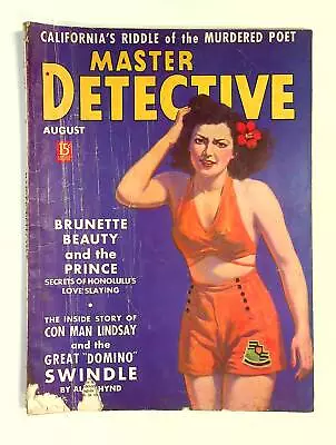 Master Detective Magazine Vol. 18 #6 GD- 1.8 1938 • $25