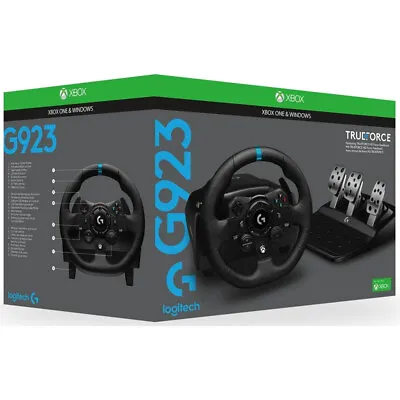 Logitech G923 Racing Wheel And Pedals For Xbox One & PC (XBOX/PC) 941-000161 • $449