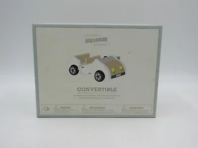 $39.76 • Buy Pottery Barn Kids Girl Dollhouse Doll Car Convertible White Accessories #C125