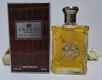 Safari For Men Ralph Lauren Eau De Toilette 125ml Vintage Formula COSMAIR. • £162.35