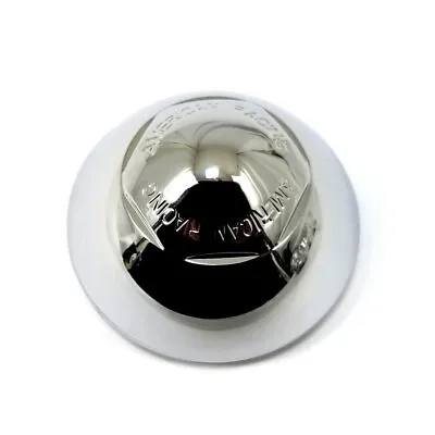 American Racing Chrome Center Hub Cap 3 OD 1-3/4 H Snap-In Closed-End 1278100000 • $17