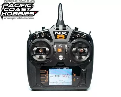 Spektrum RC NX8 2.4GHz DSMX 8-Channel Radio System (Transmitter Only) SPMR8200 • $399.99