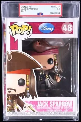 Funko Pop! Vinyl: Disney - Captain Jack Sparrow #48 PSA 8.5 • £291.94