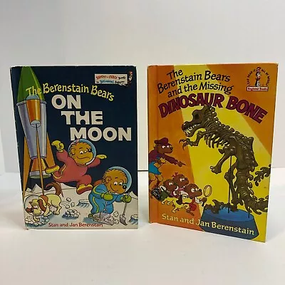 2 Book Lot Berenstain Bears The Missing Dinosaur Bone By Jan & Stan Berenstain • $17.99