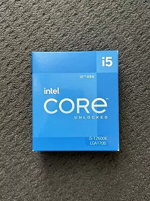 Intel Core I5-12600K Processor (4.9 GHz 10 Cores FCLGA1700) Box -... • $300