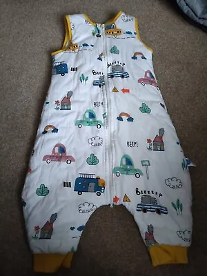 Chilsuessy Sleeping Sack/Bag Age 2-3 Years Traffic Design 2.5 Tog • £9.99