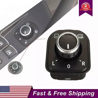 Car Side Mirror Switch Knob Button For VW Golf Passat B6 GTI MK5 MK6 5ND959565A • $8.89