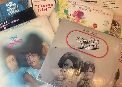 Lot Of 17 Supremes Vinyl Albums- Various Titles  • $130