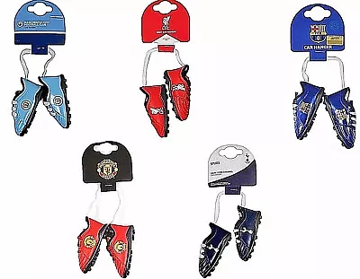 £6.85 • Buy Mini Car Hanging Football Boots Club 3d Novelty Mirror Hanger Window Accessories