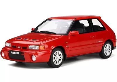 Otto Mobile 1/18 Scale Car Mazda 323 GT-R (Familia) Red OTM255 NEW From Japan • $163.44