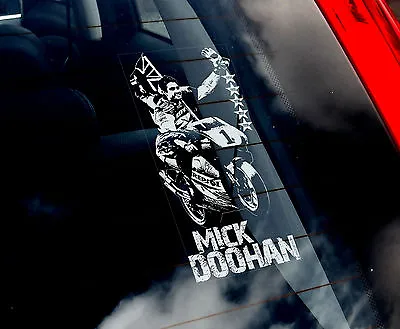 Mick Doohan - Car Window Sticker - MotoGP Honda - Moto GP Motorbike 500CC Sign • $4.96