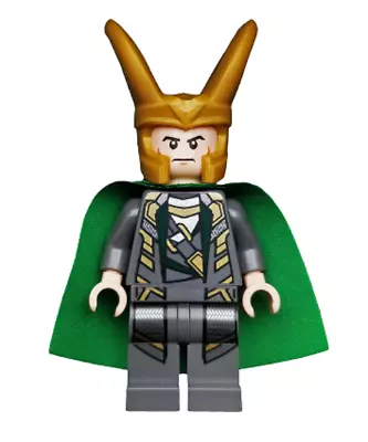 Lego Super Heroes Minifigure Loki Sh033 6868 6867 6869 • $24.99