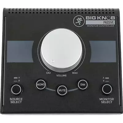 Mackie Big Knob Passive Studio Monitor Controller • $69.99